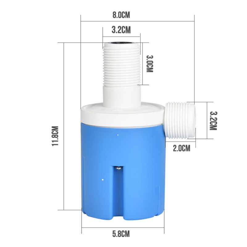 Utake 1/2" 3/4" 1" Automatic Water Level Control Valve Water Tower Tank Floating Ball Valve Controller