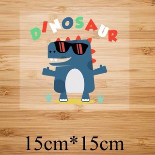 Hình ủi áo chuyển nhiệt - mẫu khủng long dinosaurr