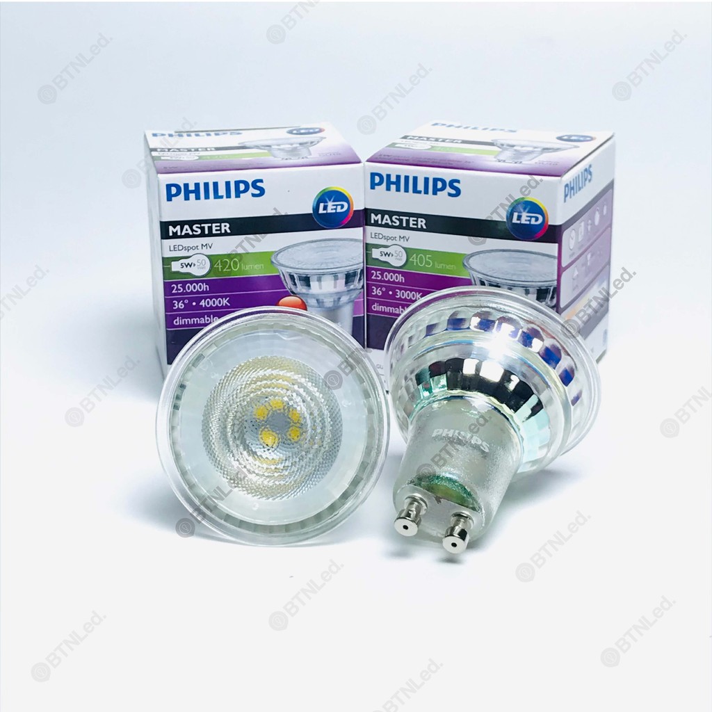 Bóng đèn PHILIPS Master LEDspot GU10 36D Dim - [HÀNG CHÍNH HÃNG] - Mang đến không gian ánh sáng đẳng cấp