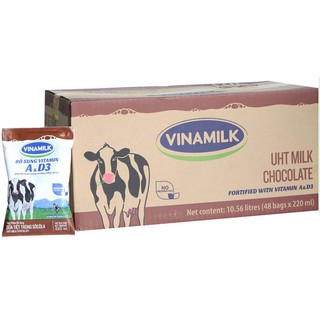 Sữa bò Vinamilk bịch 220ml