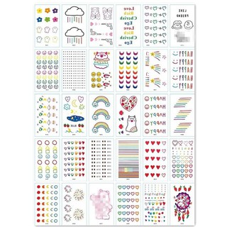 Combo 30 Tấm Hình Xăm Mini Cá Tính đẹp siêu cute Giá rẻ