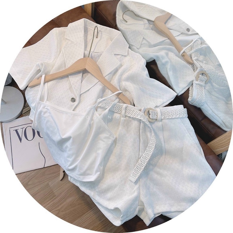 Set vest 4 món chuẩn xinh