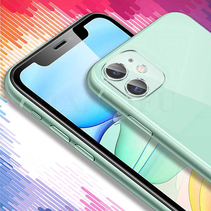 1 Kính Cường Lực 3d Hd Bảo Vệ Camera Cho Iphone 11 12 13 Pro Max Mini 6 6s 7 8 Plus X Xs Max Xr Se 2020