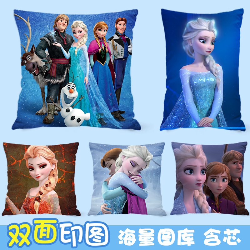 Gối Ôm Hình Công Chúa Elsa Trong Phim Frozen Đáng Yêu Cho Bé