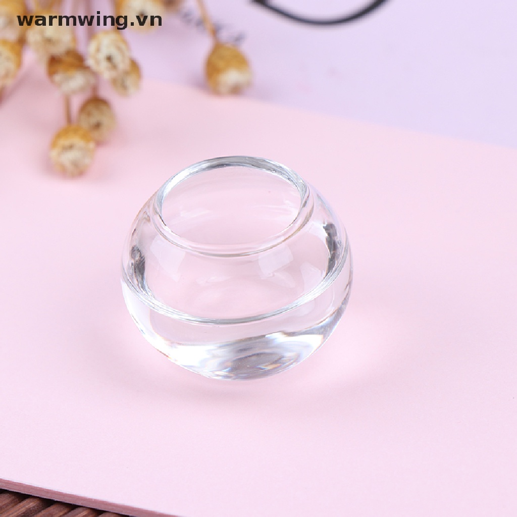 1 Mô Hình Tô Thủy Tinh Mini Trang Trí Nhà Búp Bê