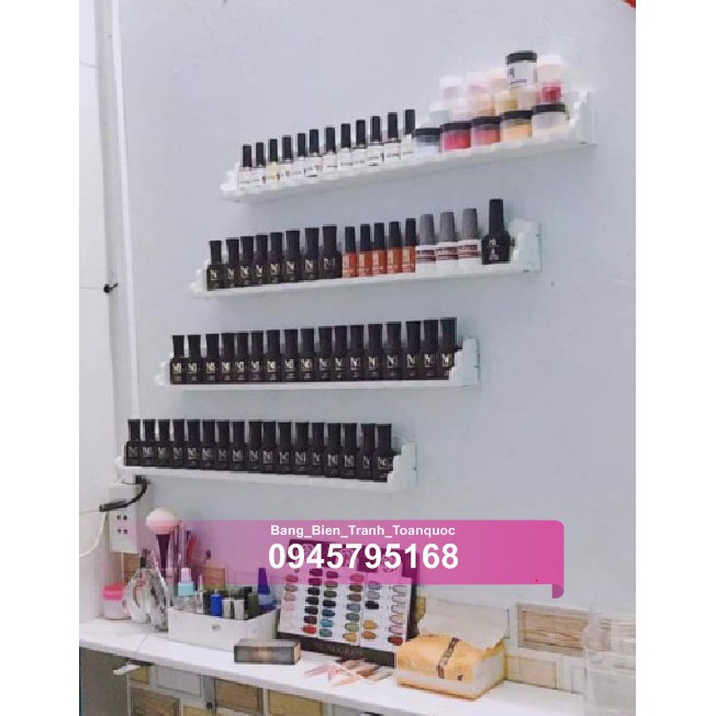 KỆ ĐỂ SƠN NAIL TREO TƯỜNG