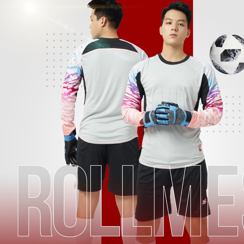 Bộ thủ môn bắt bóng Goal Keeper Rollmes Nhiều Màu - Có đệm ngực, cao cấp nhất 2021