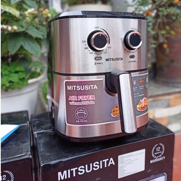 Nồi Chiên Không Dầu Mitsusita Thái Lan HA-9000 (Bảo Hành 12 Tháng)