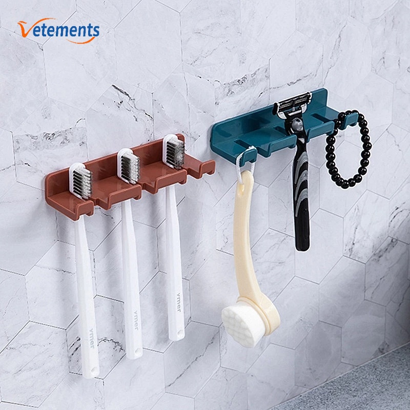 Giá treo bàn chải đánh răng gắn tường tiện lợi đa năng