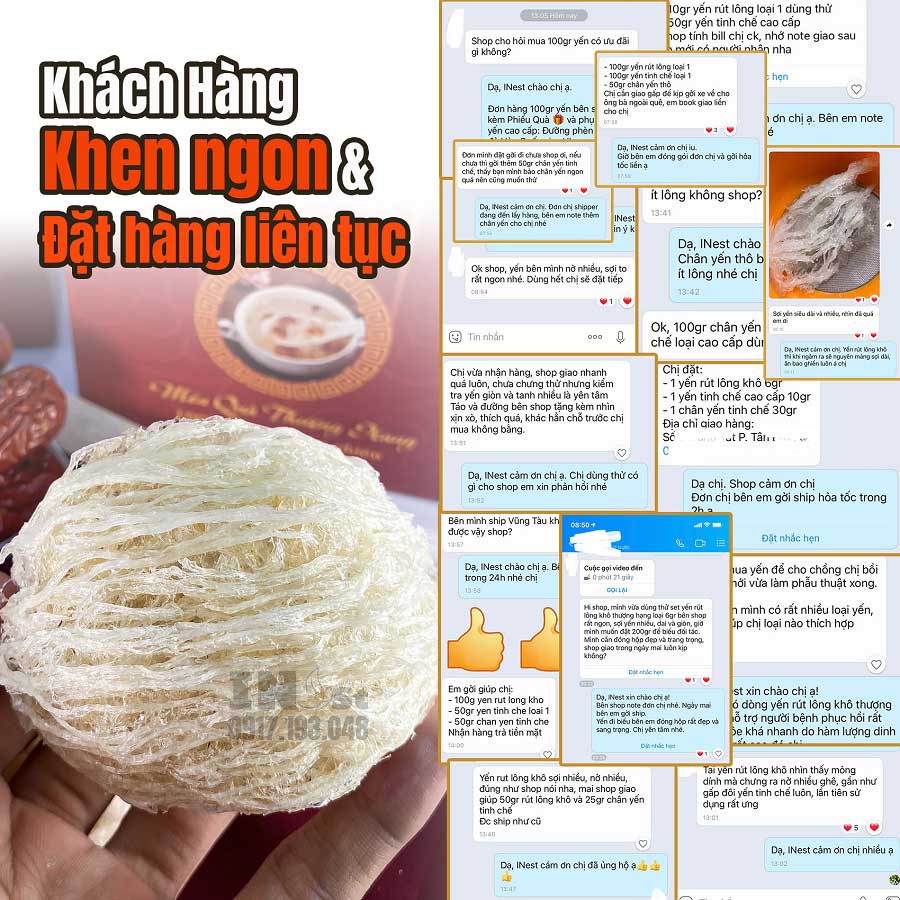 30g Tổ Yến Tinh Chế NHIỀU SỢI LOẠI VIP Yến Tinh Chế Cao Cấp - Yến Sào Tinh Chế Khánh Hòa INest