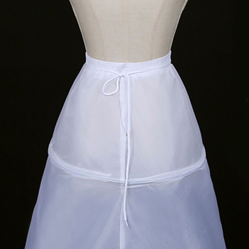 Ivy Đầm Petticoat Màu Trắng Viền Xương Dưới Cánh Tay Cho Nữ