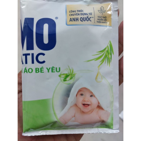 COMBO 6 gói nước giặt omo  matic cửa trước
