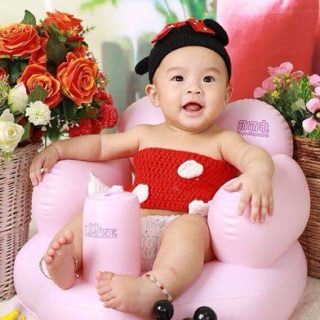 Ghế hơi tập ngồi cho bé yêu