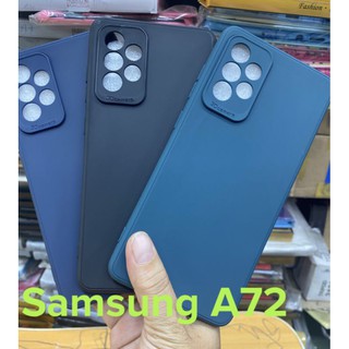 Ốp Samsung A72 dẻo màu sịn bảo vệ Camera