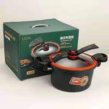 Nồi Áp Suất Chống Dính Dung Tích 3.5 Lít, Dùng Được Bếp Điện Bếp Ga Kiểu Dáng Hàn Quốc, Gọn Nhẹ Dễ Sử Dụng