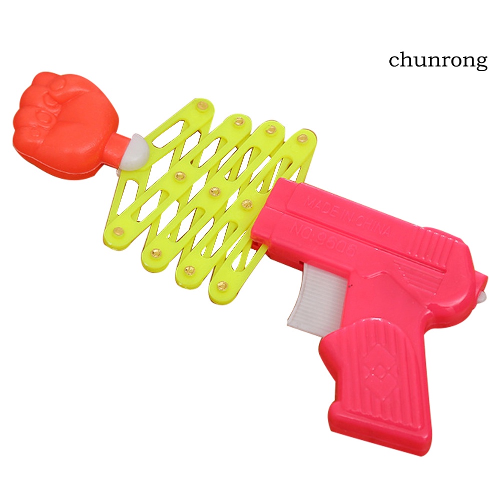 Cr Đồ Chơi Bắn Súng Lò Xo Bằng Nhựa Có Thể Thu Gọn Vui Nhộn Cho Bé