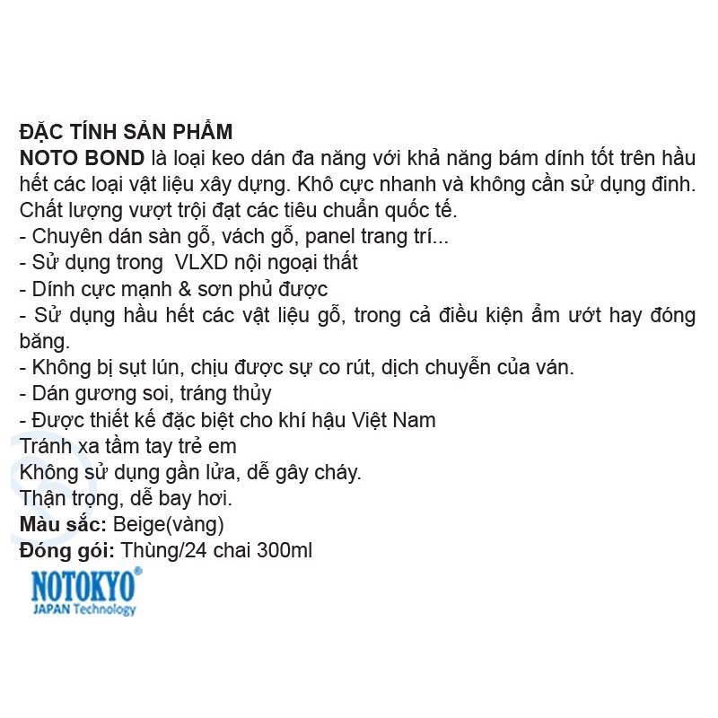 Keo dán đa năng NOTO-BOND,S-Bond dán alu,gỗ,gương,inox,kiếng cường lực,gạch men,đá hoa cương,granite.