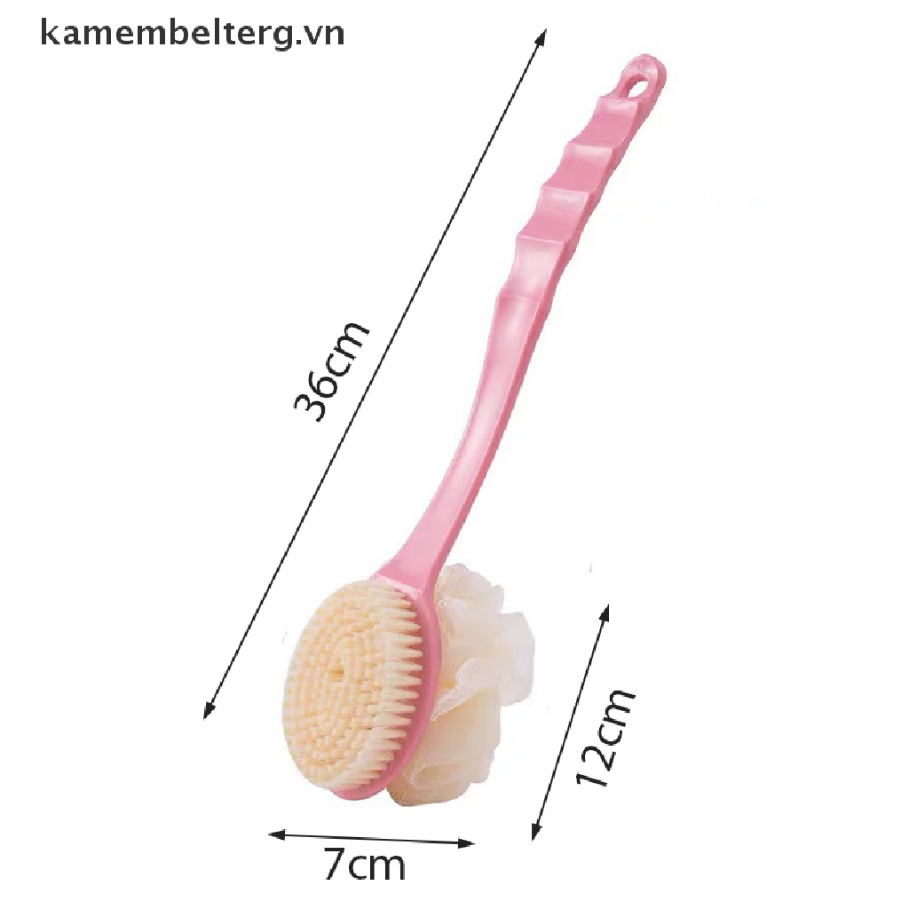 Kk Bàn Chải Chà Lưng Lông Mềm Cán Dài Tiện Dụng