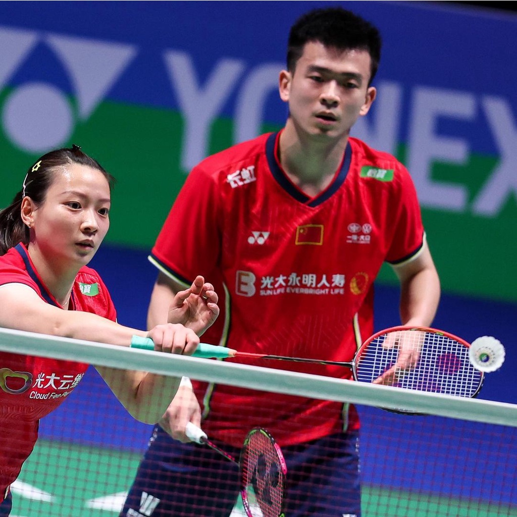 Áo Cầu Lông Yonex Zeng Shiwei Đôi Nam Nữ Số 1 Thế Giới Chuyên Nghiệp Dùng Trong Tập Luyện và Thi Đấu Cầu Lông A232