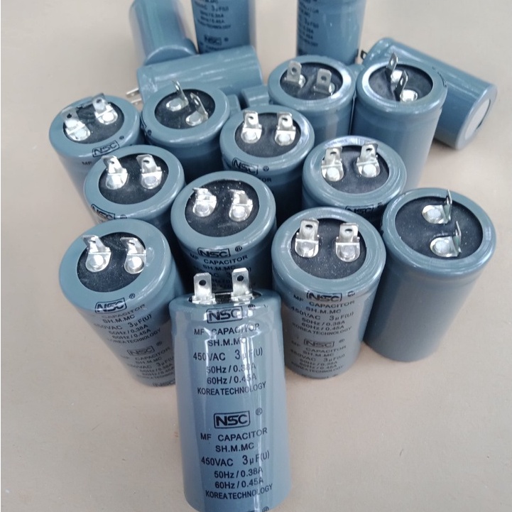 Tụ điện dầu 2uf ;2,5uf; 3 uf; 4 uf ; 5 uf dùng thay thế cho quạt điện, máy bơm nhỏ