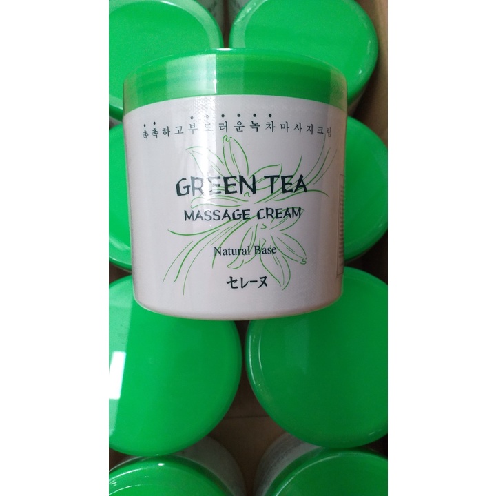 Kem Massage Mặt Trà Xanh Tổng Hợp GREEN TEA MASSAGE CREAM 450gram