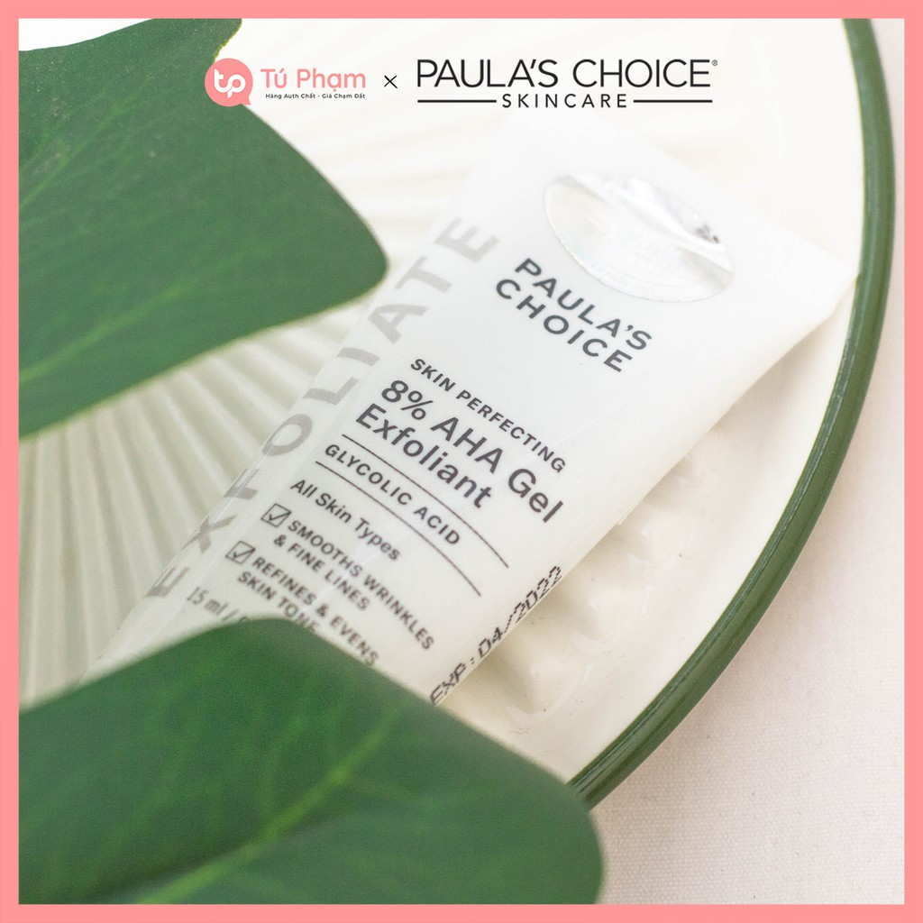 Gel Tẩy Da Chết Paula's Choice Skin Perfecting 8% AHA Gel Exfoliant 15ml