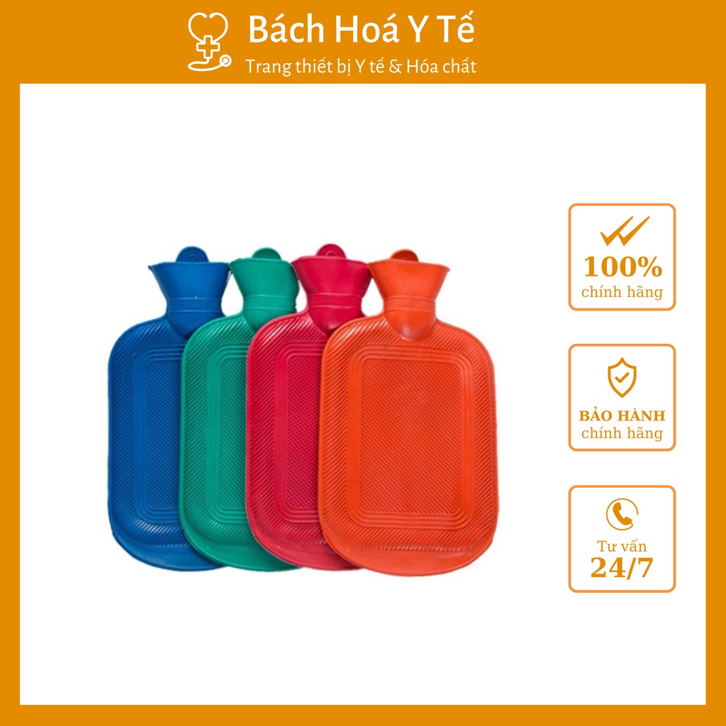 Túi chườm đổ nước nóng cao su 2000ml