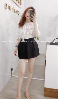 Áo ren hoạ tiết zic zắc