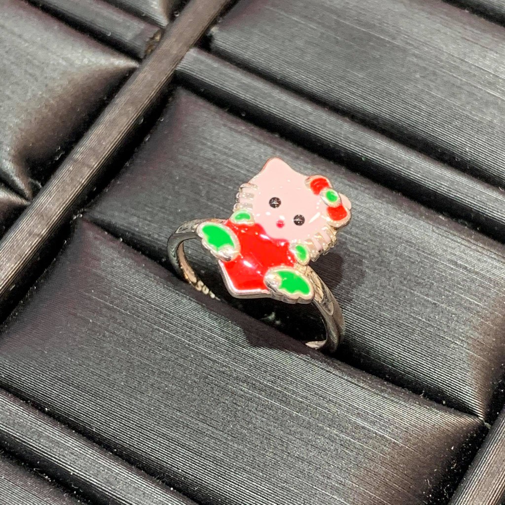 nhẫn bạc bé gái