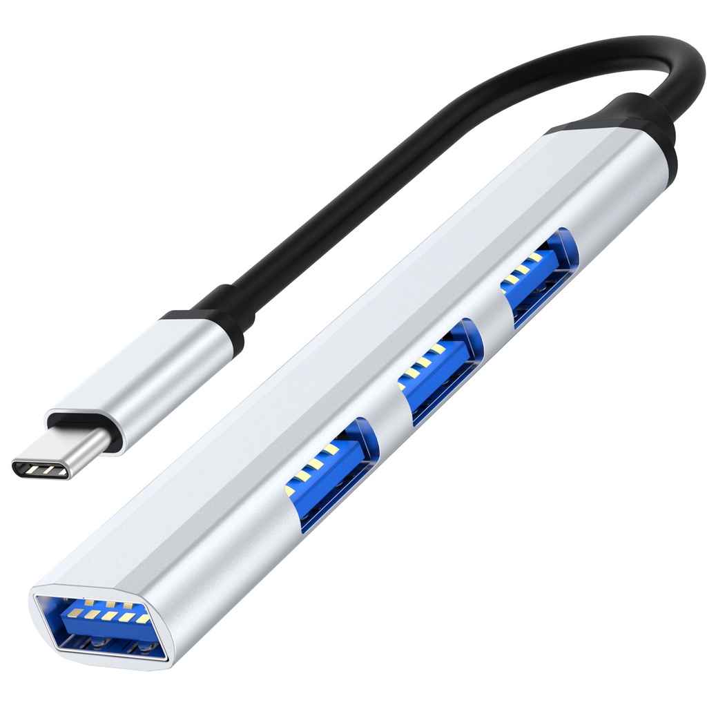 Bộ Chia Cổng OTG Hub USB Và Hub Type C, Đến USB 2.0 Và 3.0 Chuyên Dụng Kết Nối Bàn Phím Chuột Ổ Cứng