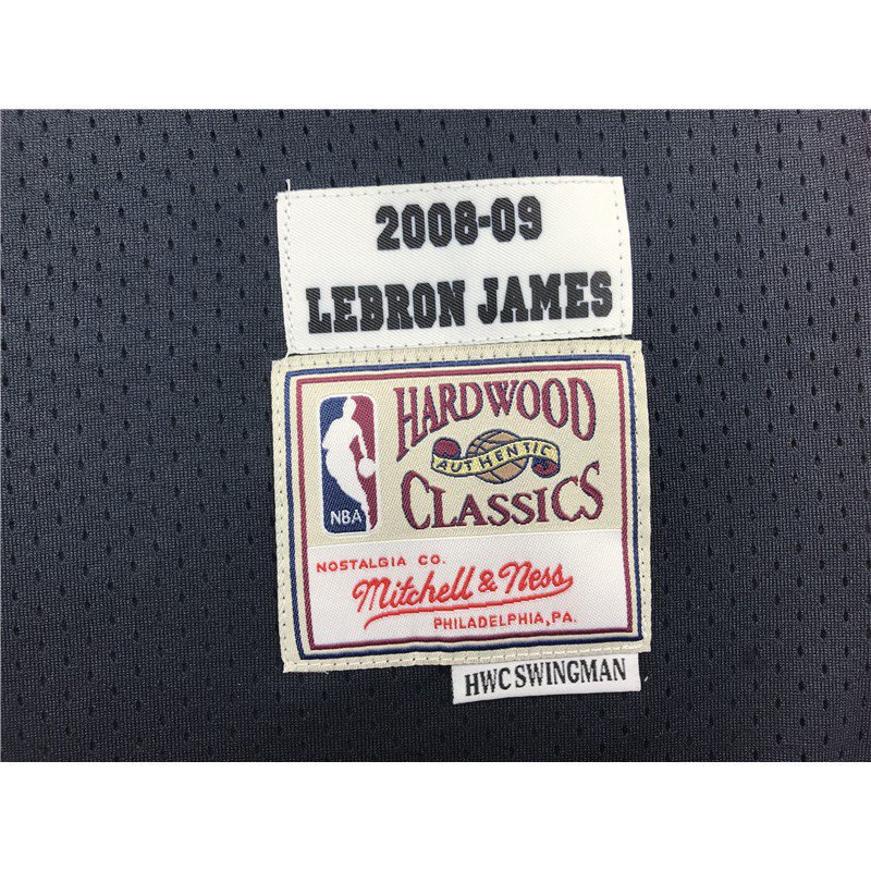 ✕♘✘NBA Jersey Cleveland Cavaliers No.23 James James Jersey Sports Jerseys  Retro Big C Mesh dark-blu nIC1
