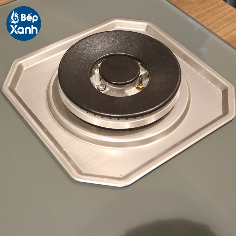 [FREESHIP HCM] Bếp gas âm 2 gas Malloca AS 9602DG - Mâm đốt Sabaf Ý - Kiềng gang - Có Hẹn Giờ