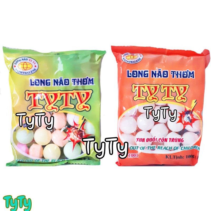 Bịch Long Não Thơm Ty Ty Có Màu Và Trắng
