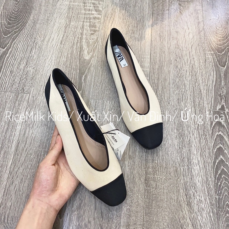 Giày zara búp bê giày hài xuất dư xịn