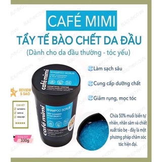 Tẩy da chết da đầu Cafe mini