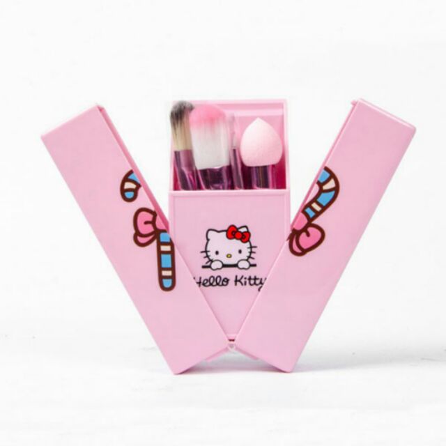 Bộ cọ trang điểm  kitty