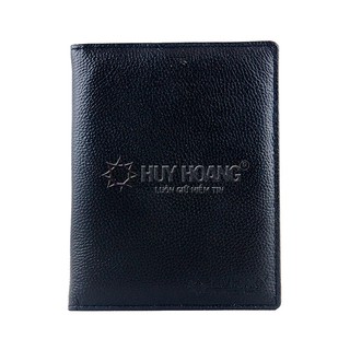 Ví passport da bò màu đen ph9105