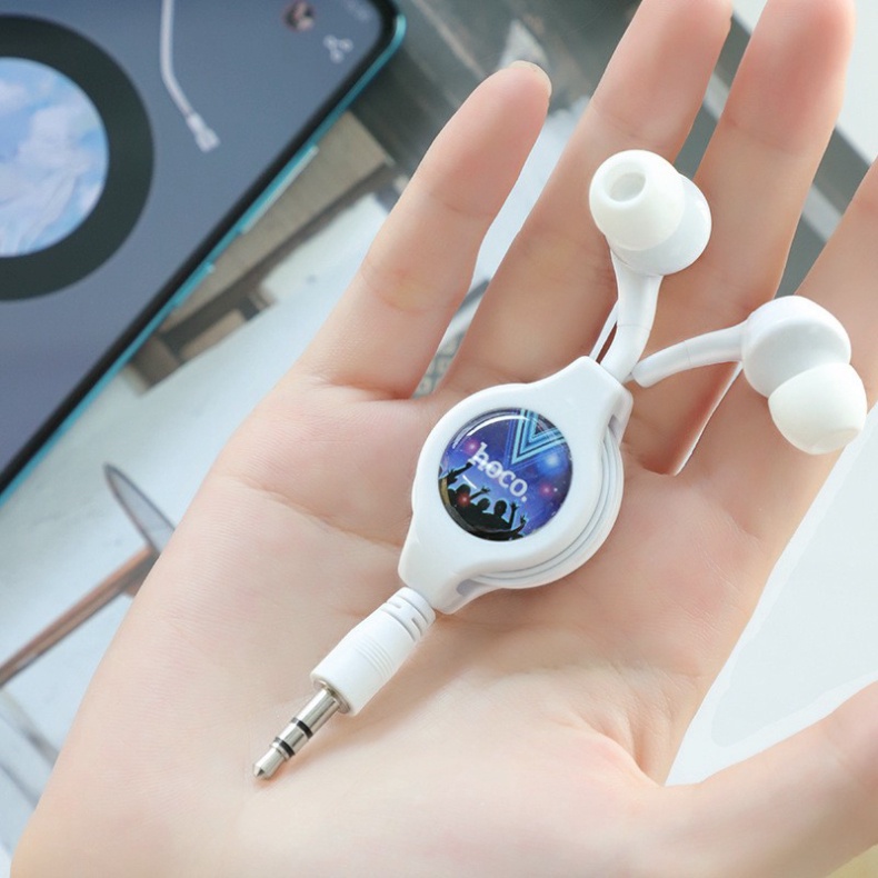 ✅ Free ship Tai Nghe Nhét Tai Dây Rút Hoco M68 Chính Hãng Hàng Chất Lượng