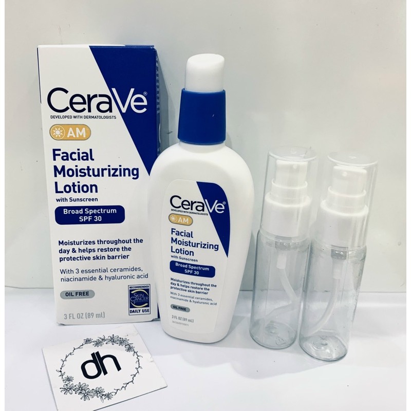 Kem dưỡng da CeraVe AM Facial Moisturizing Lotion SPF 30 89ml