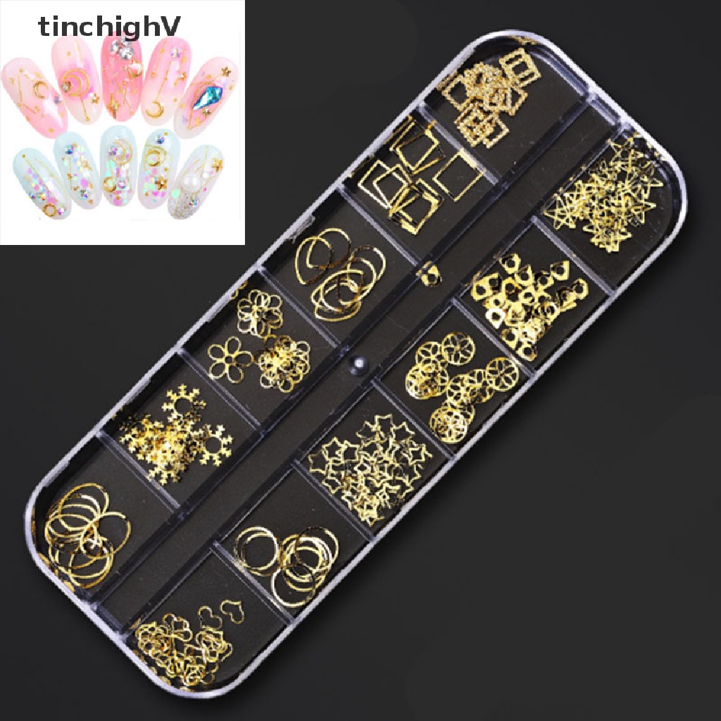 Hạt 3d nhiều kiểu trang trí móng tay nghệ thuật