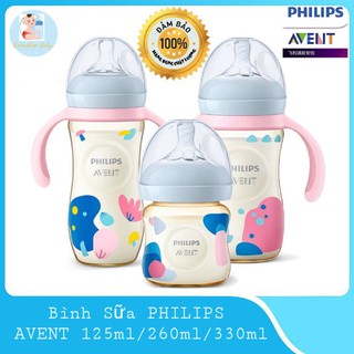 Bình sữa Avent Natural PPSU 125ml 260ml 330ml (Được chọn núm)