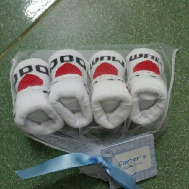 Combo 2 đôi tất hộp quà Carter sơ sinh