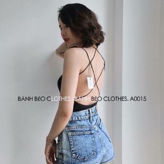 Áo yếm đan dây chéo