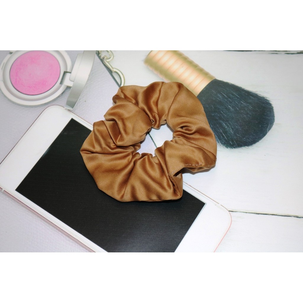 Dây Buộc tóc cột tóc vải lụa màu trơn SIÊU PHỒNG Queen