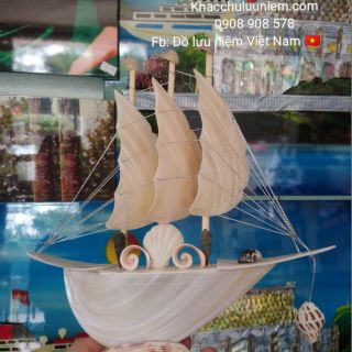 Thuyền chất liệu vỏ ốc  - Thuyền được làm từ ốc