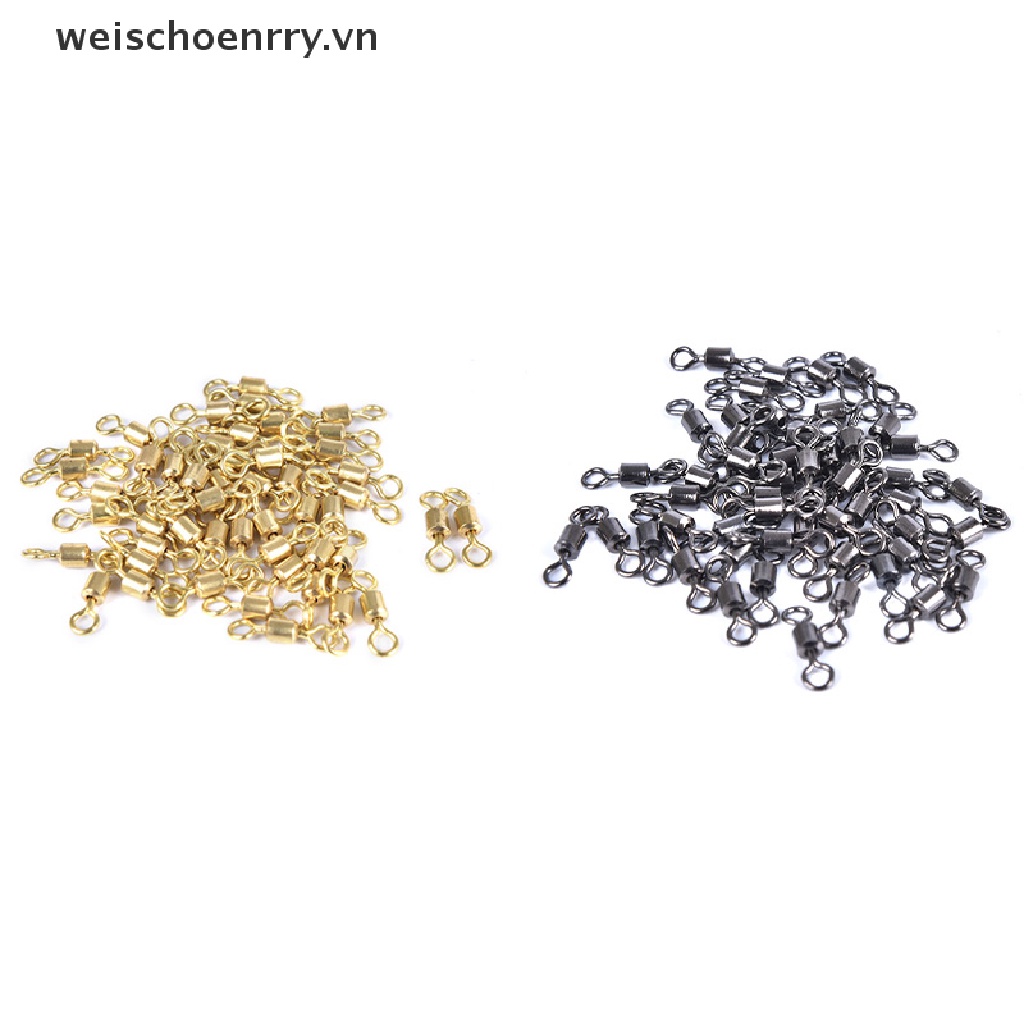 Set 50 / 100 Khuyên Nối Câu Cá Chuyên Dụng Chất Lượng Cao