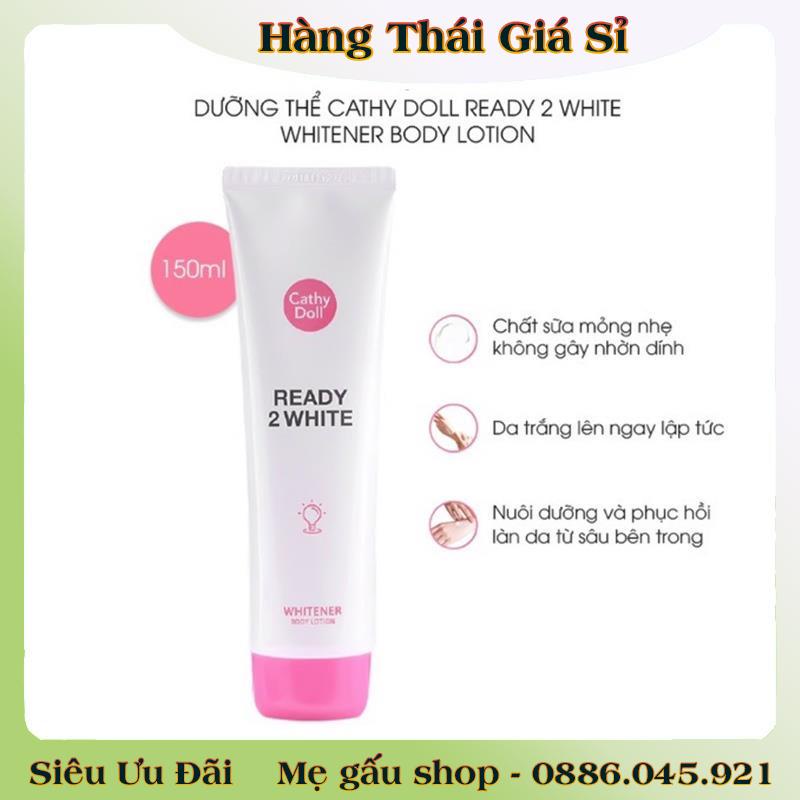 Combo dưỡng thể, dưỡng thể nước hoa, kem chống nắng, kem mờ thâm, sữa tắm và sữa rửa mặt Cathy doll - Hàng Mới Date Xa