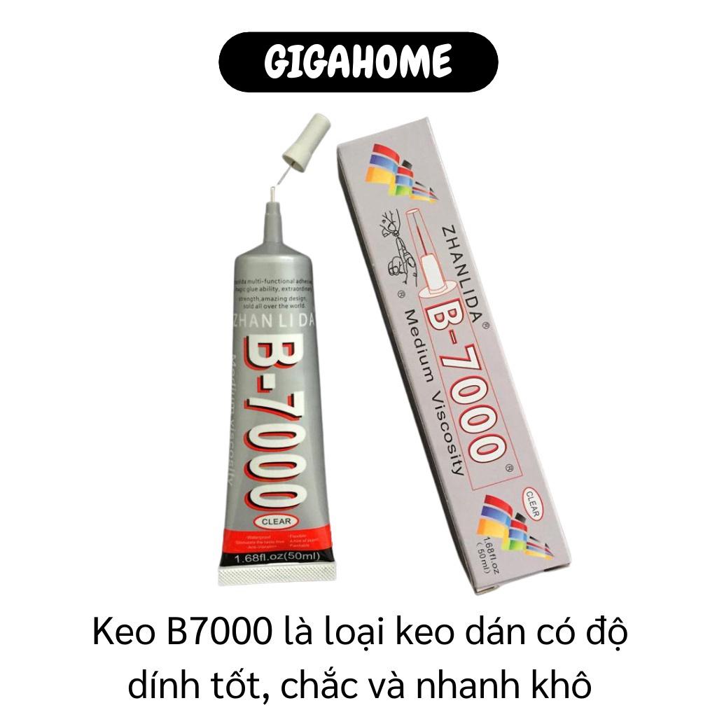 Keo Dán Trang Sức GIGAHOME Keo BGIGAHOME7000 Đính Đá, Pha Lê Lên Dây Da, Kẹp Tóc, Ốp Lưng 5776