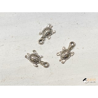 Charm rùa xi bạc - C3