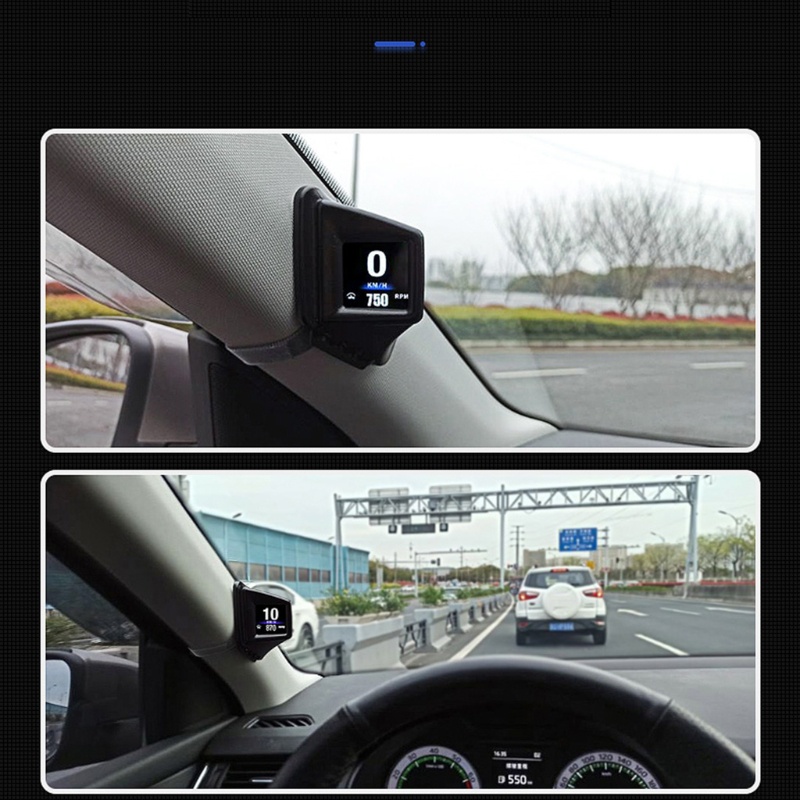 Màn Hình Hiển Thị HUD OBD2 + GPS Đa Chức Năng Cho Xe Hơi